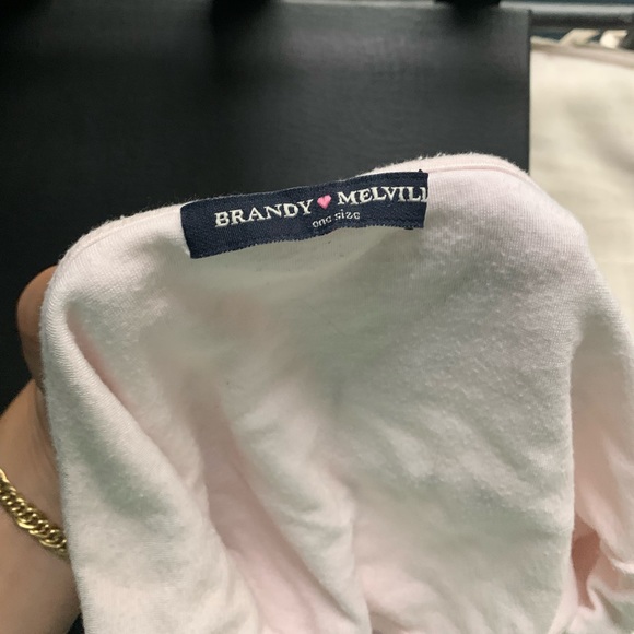 Brandy Melville light pink halter top - Picture 4 of 6